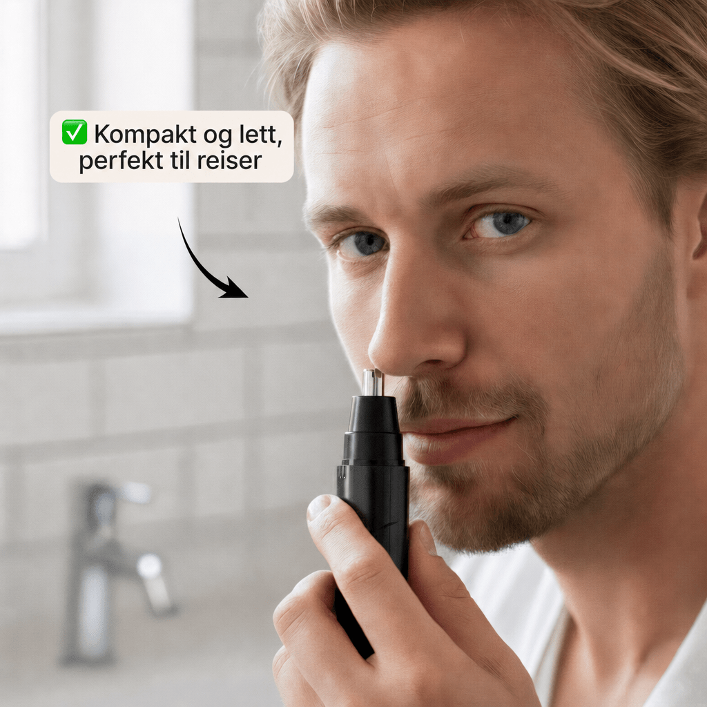 Nesehårstrimmer – Elektrisk barberapparat - AVABeauty.no